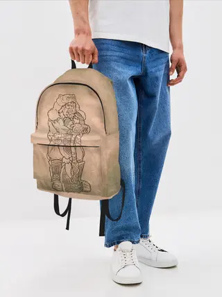 Рюкзак джинсовый / русь