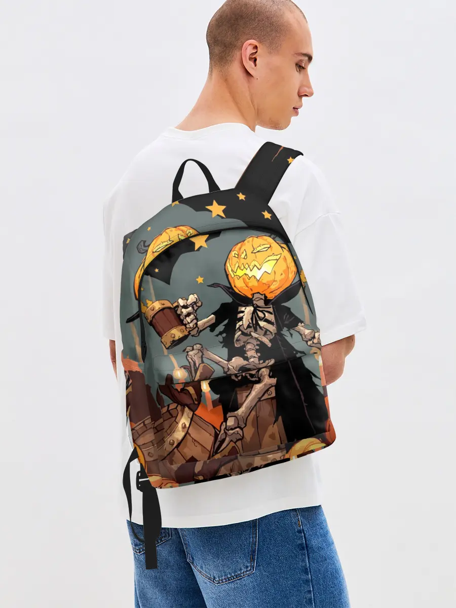 Рюкзак джинсовый / Halloween