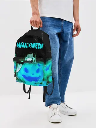 Рюкзак джинсовый / Halloween