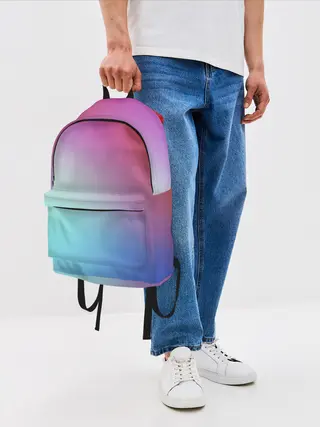 Рюкзак джинсовый / Colorful Gradient