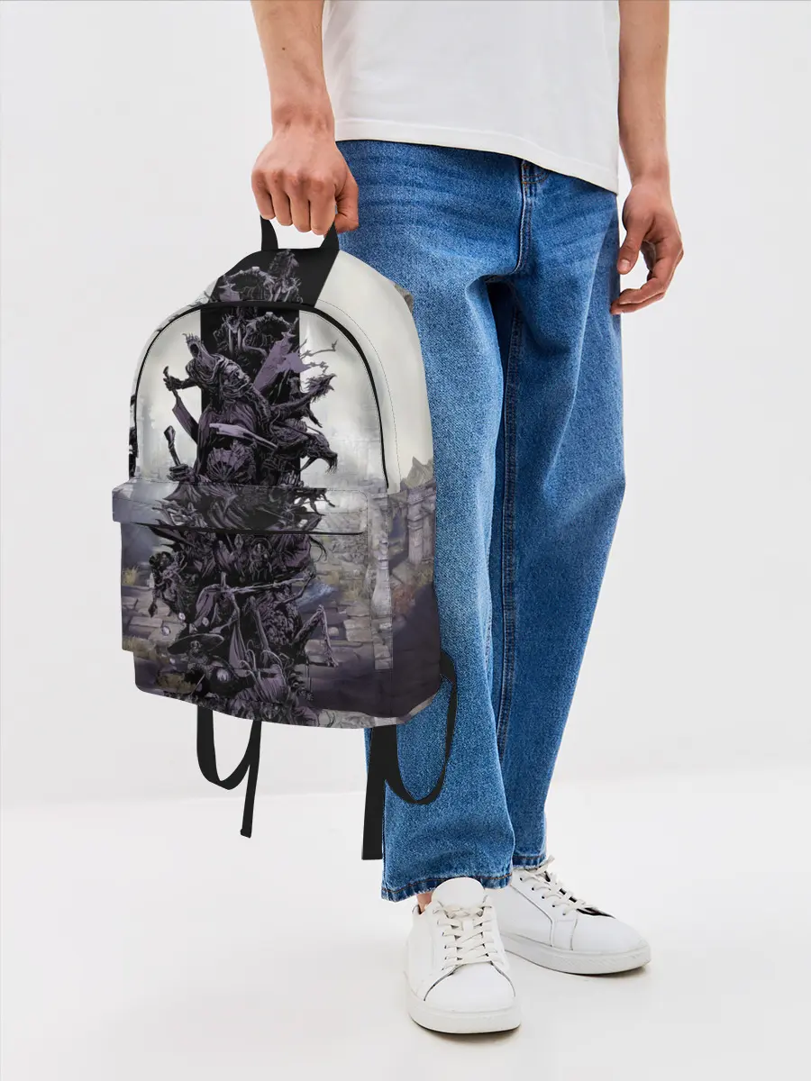 Рюкзак джинсовый / Dark Souls Boss Collaboration