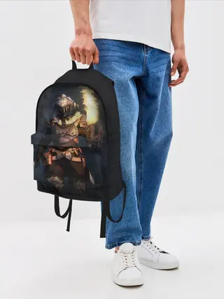 Рюкзак джинсовый / Убийца гоблинов_