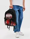 Рюкзак джинсовый / Ken Kaneki в крови