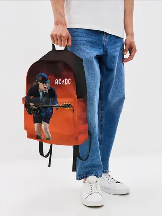 Рюкзак джинсовый / AC/DC