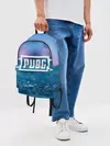 Рюкзак джинсовый / PUBG light blue