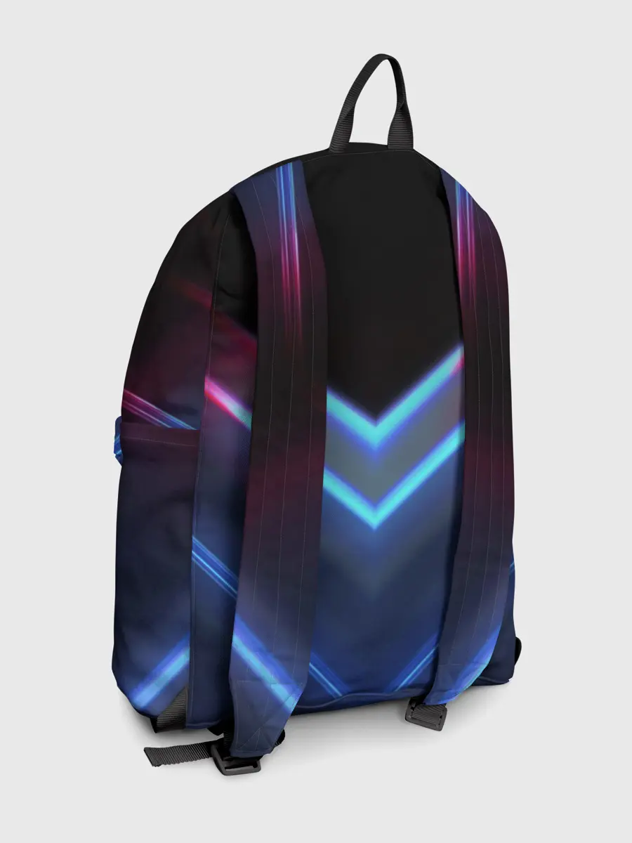 Рюкзак джинсовый / CYBERPUNK 2077 NEON | НЕОН