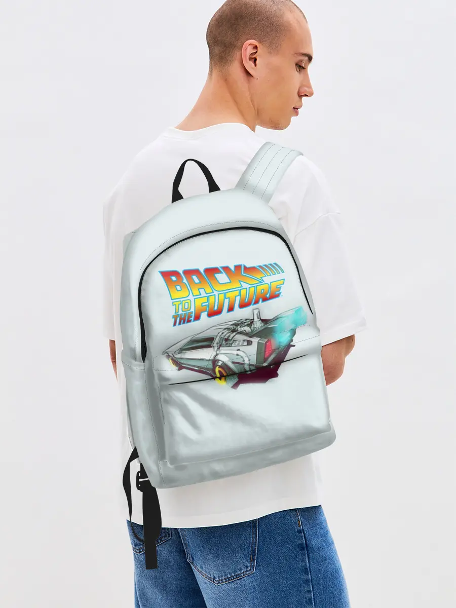 Рюкзак джинсовый / Back to the future_4
