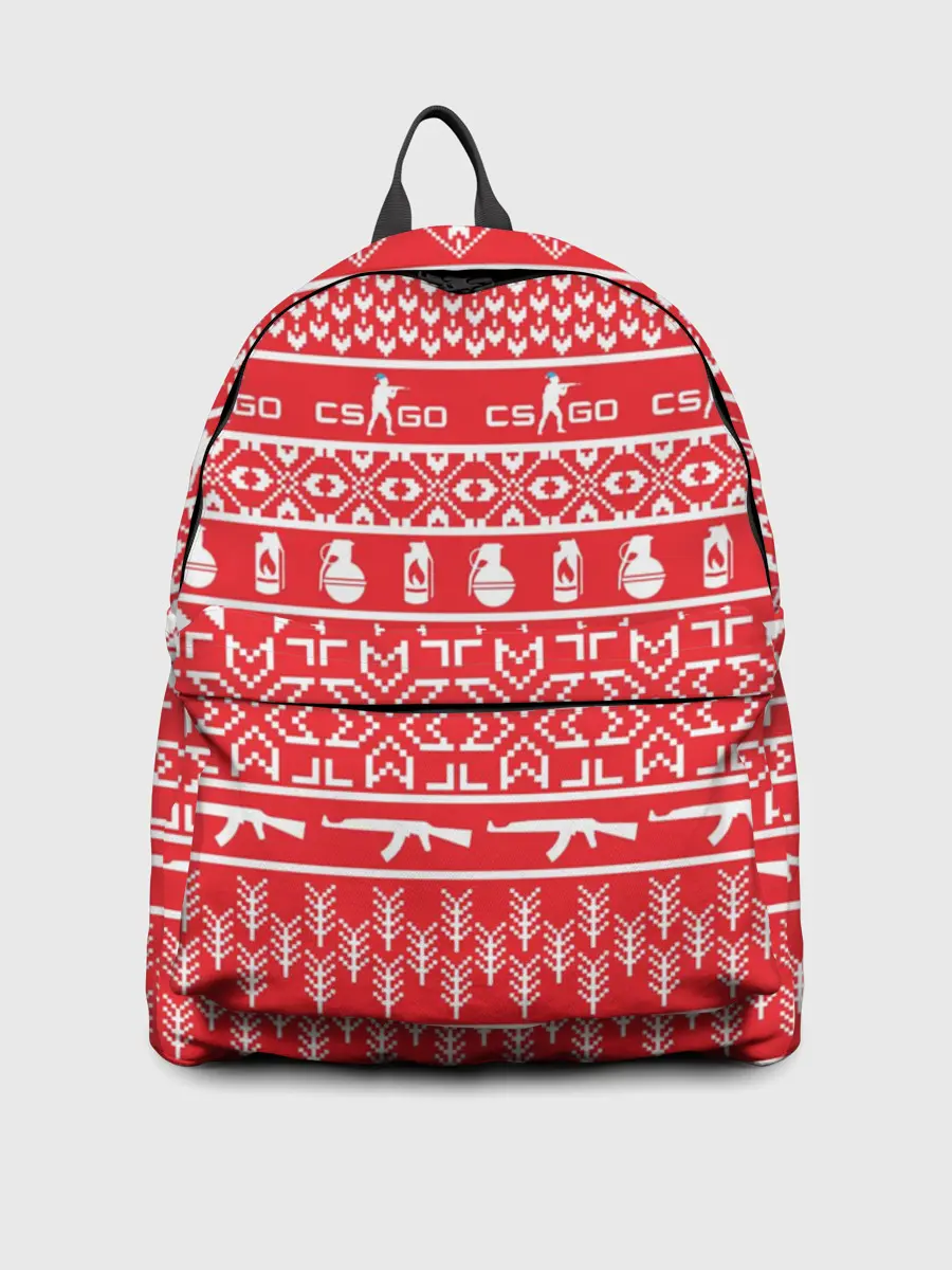 Рюкзак джинсовый / Новый год #9