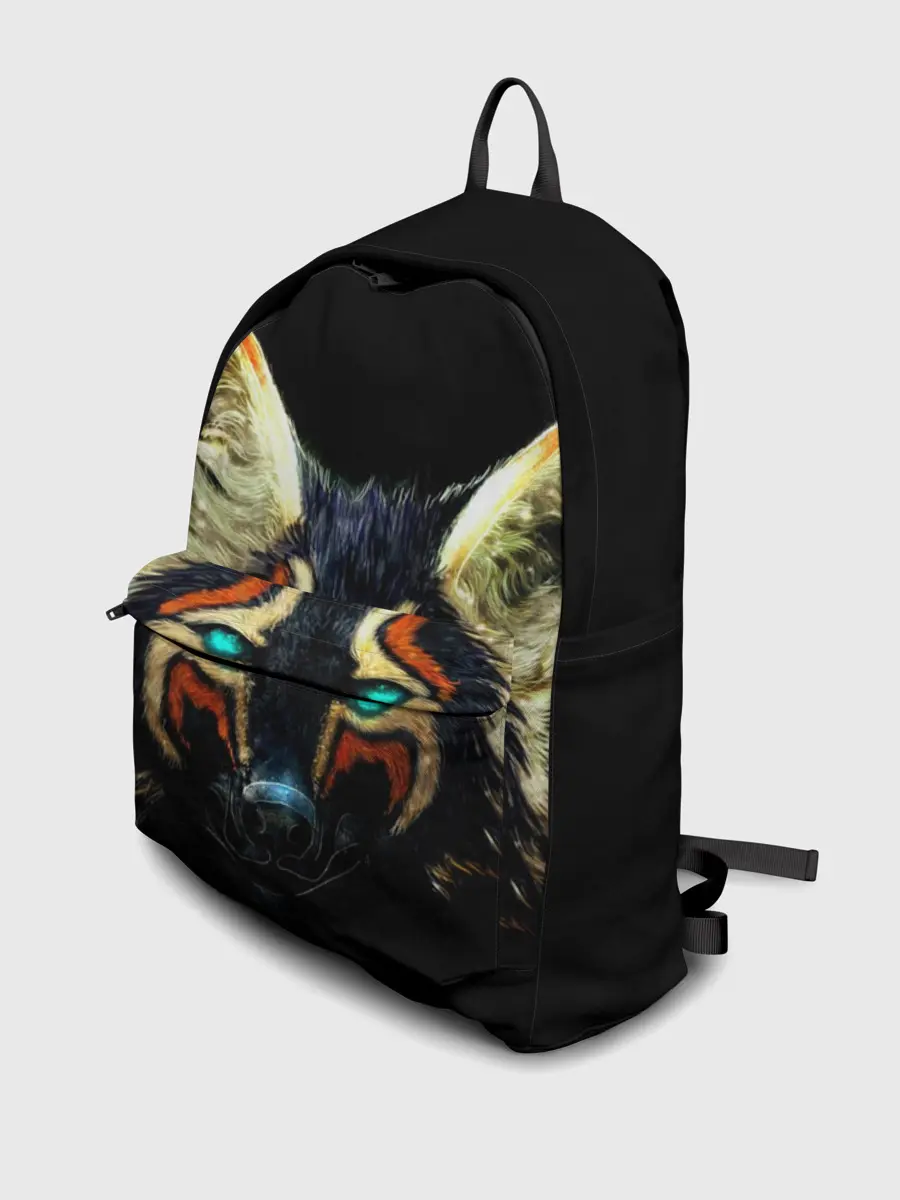 Рюкзак джинсовый / Рыжий лис