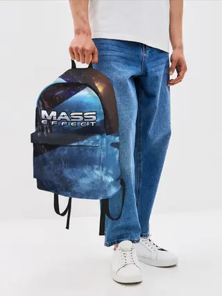 Рюкзак джинсовый / MASS EFFECT
