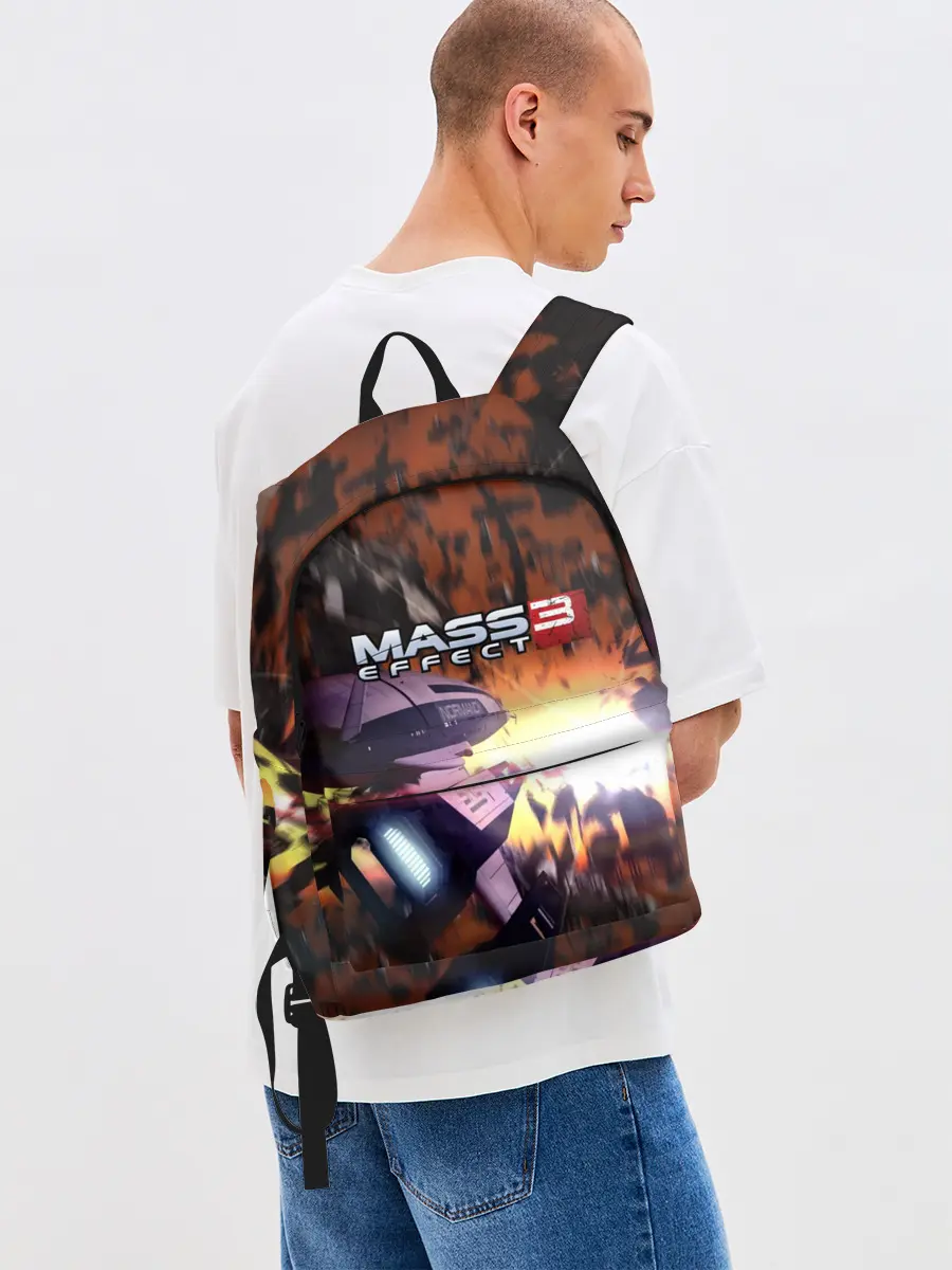 Рюкзак джинсовый / MASS EFFECT