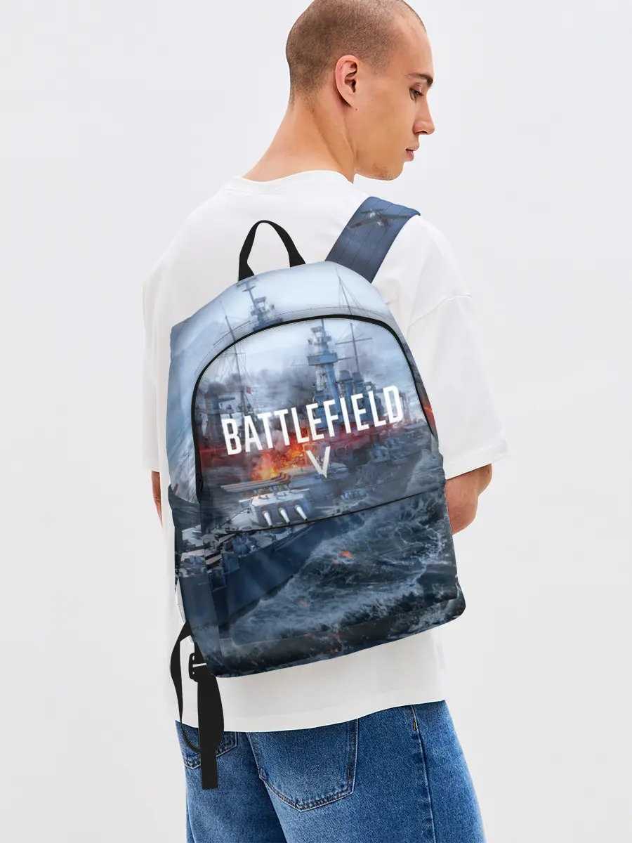 Рюкзак джинсовый / BATTLEFIELD 5
