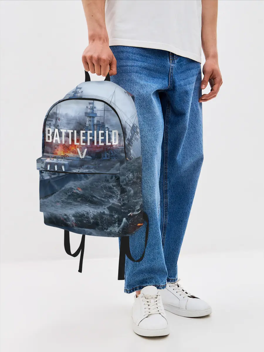 Рюкзак джинсовый / BATTLEFIELD 5