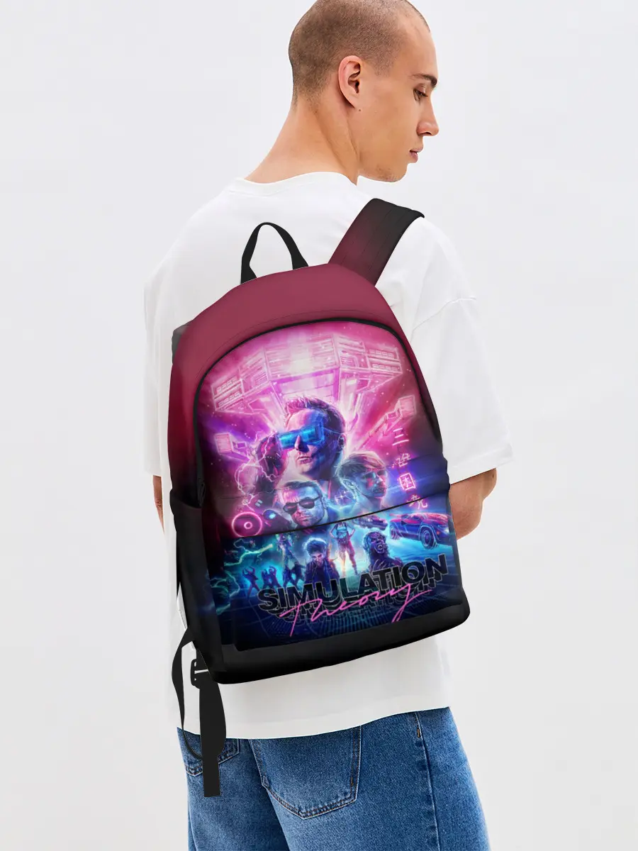 Рюкзак джинсовый / Muse: Simulation Theory