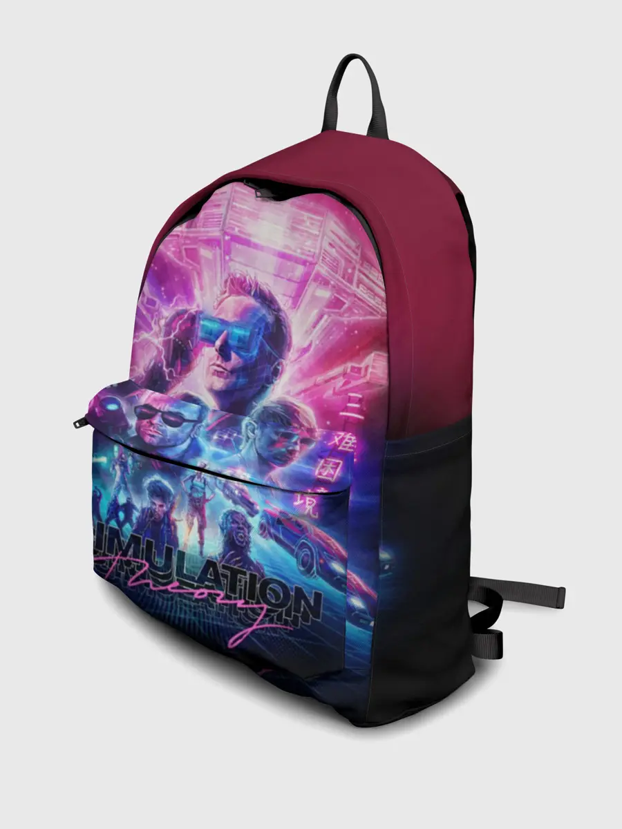 Рюкзак джинсовый / Muse: Simulation Theory