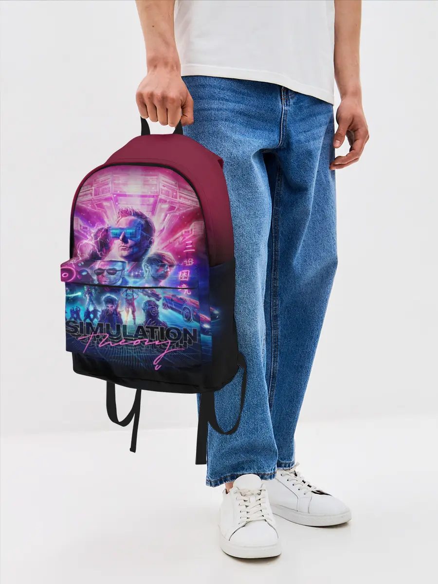 Рюкзак джинсовый / Muse: Simulation Theory