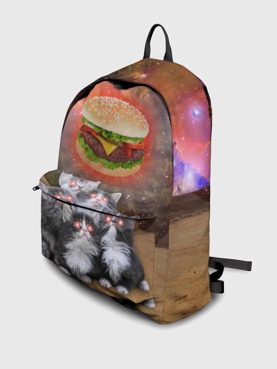 Рюкзак джинсовый / Египетские Коты