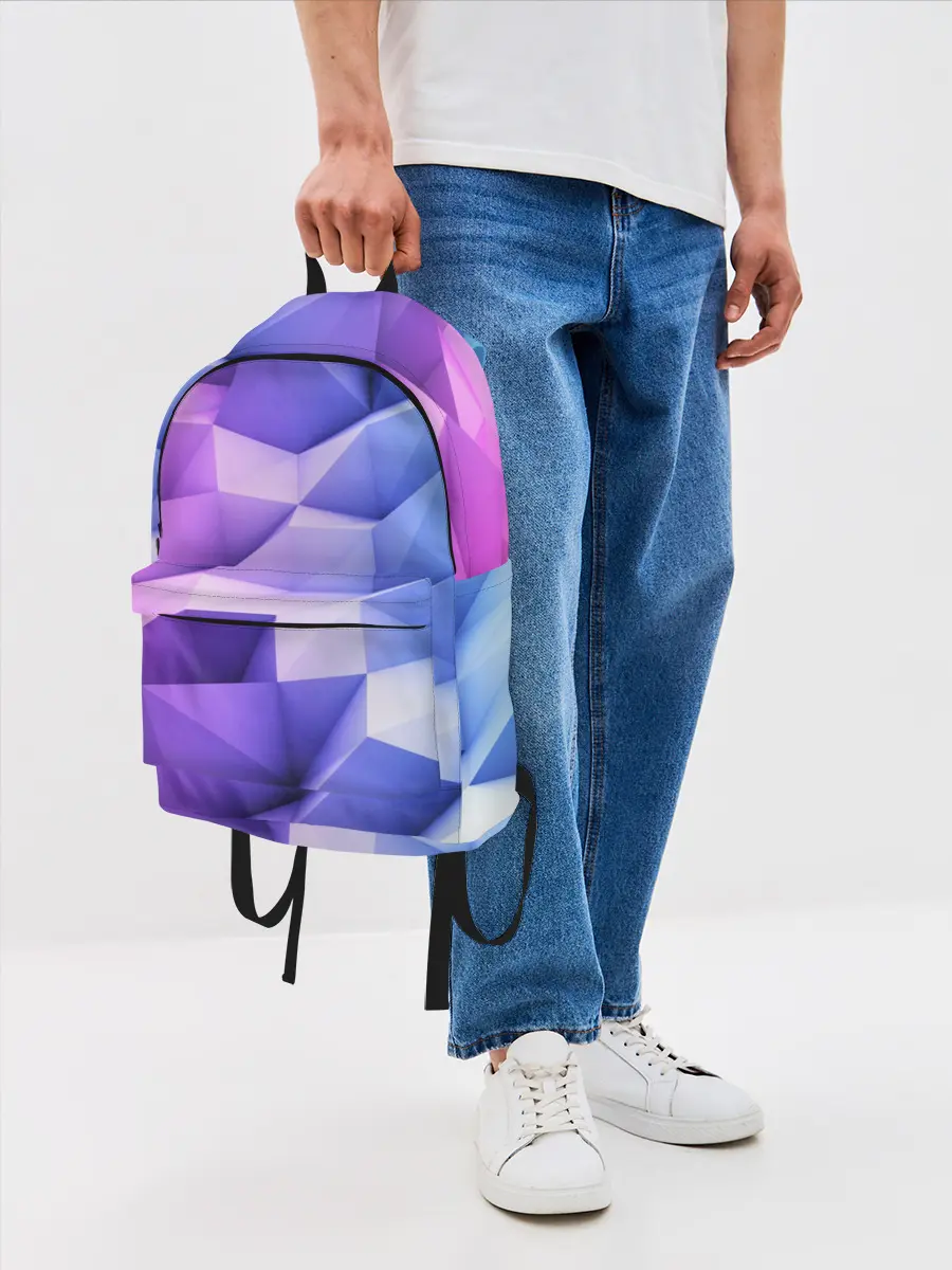 Рюкзак джинсовый / Текстура