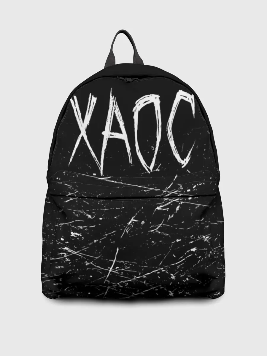 Рюкзак джинсовый / GONE.Fludd ХАОС Черный