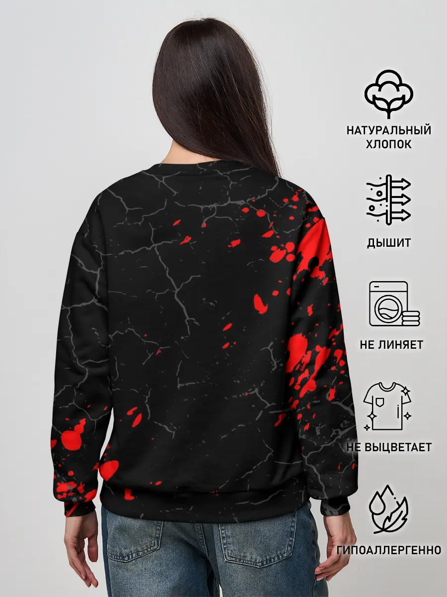 Женский свитшот / RESIDENT EVIL 8 / СИМВОЛИКА