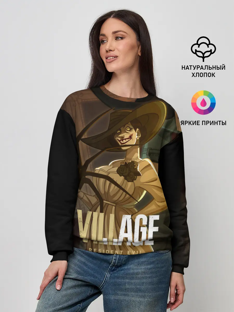 Женский свитшот / Lady Alcina Dimitrescu