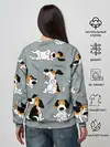 Женский свитшот / Собаки Бигли