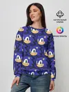 Женский свитшот / Sonic pattern