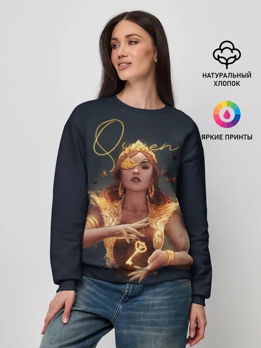 Женский свитшот / Queen