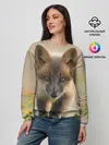 Женский свитшот / Лисичка