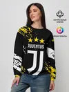 Женский свитшот / JUVENTUS / ЮВЕНТУС / КРАСКА
