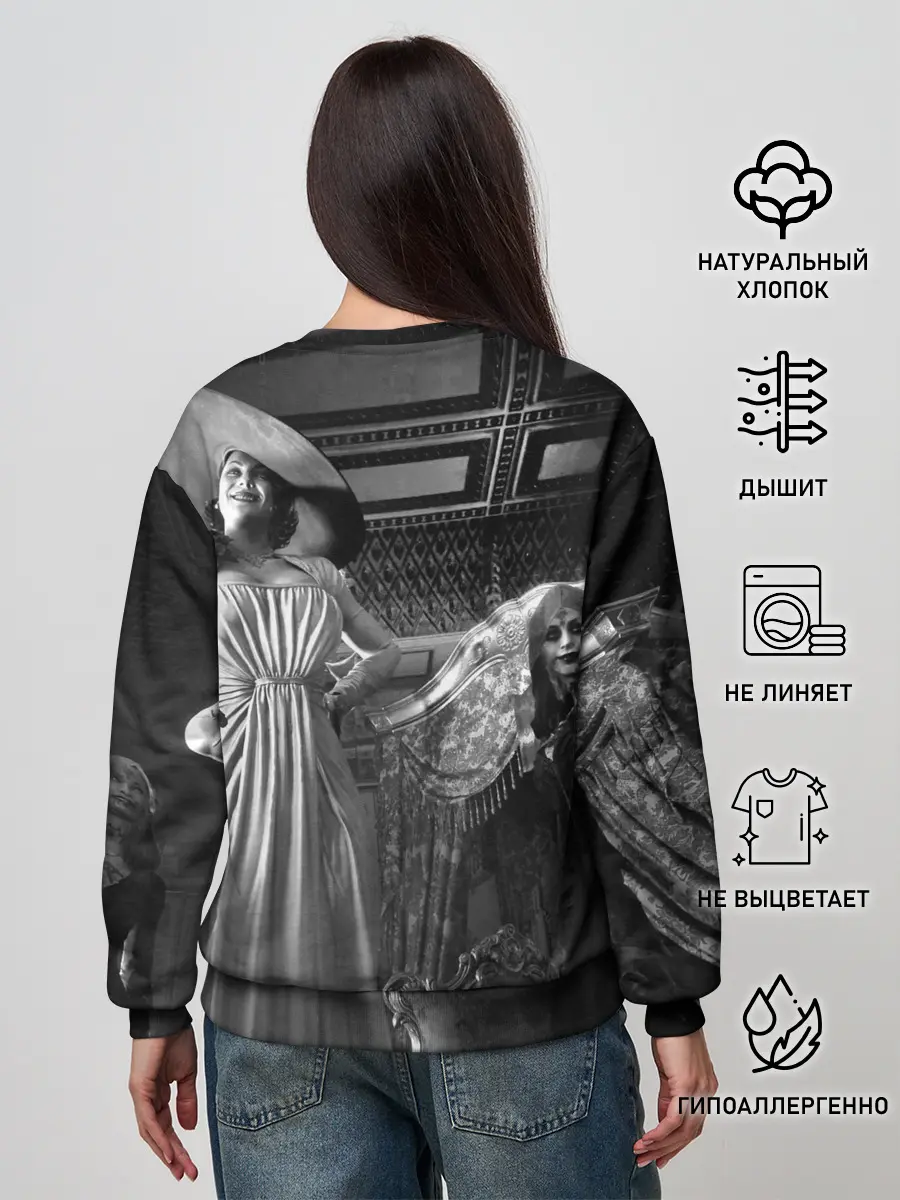 Женский свитшот / Lady Alcina Dimitrescu