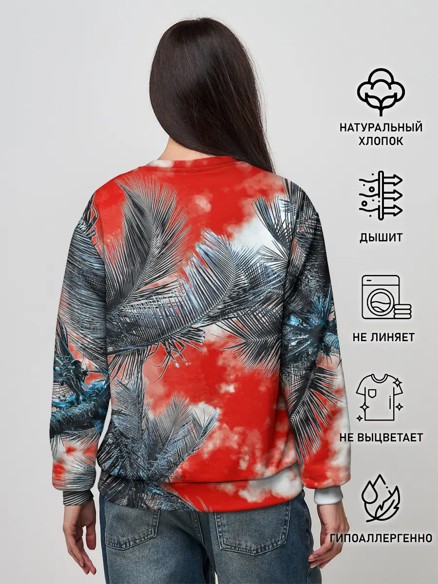 Женский свитшот / Tropics Inverted