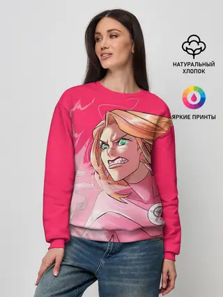 Женский свитшот / Атом Ева