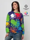 Женский свитшот / Осьминоги