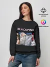 Женский свитшот / Hide eyes | Blackpink