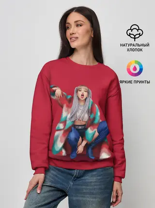 Женский свитшот / Kill the love | Lisa