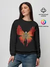 Женский свитшот / Butterfly Skeleton