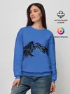 Женский свитшот / Тень ворона