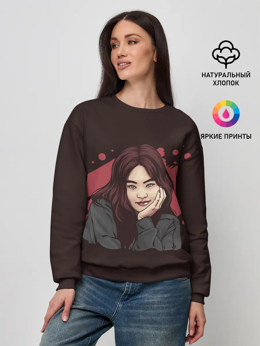 Женский свитшот / Милая Дженни