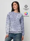 Женский свитшот / Капли на Стекле