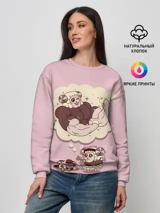 Женский свитшот / Sheep workout