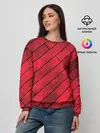 Женский свитшот / Red Boards Texture
