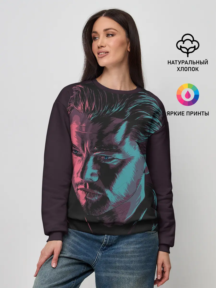 Женский свитшот / Ди Каприо