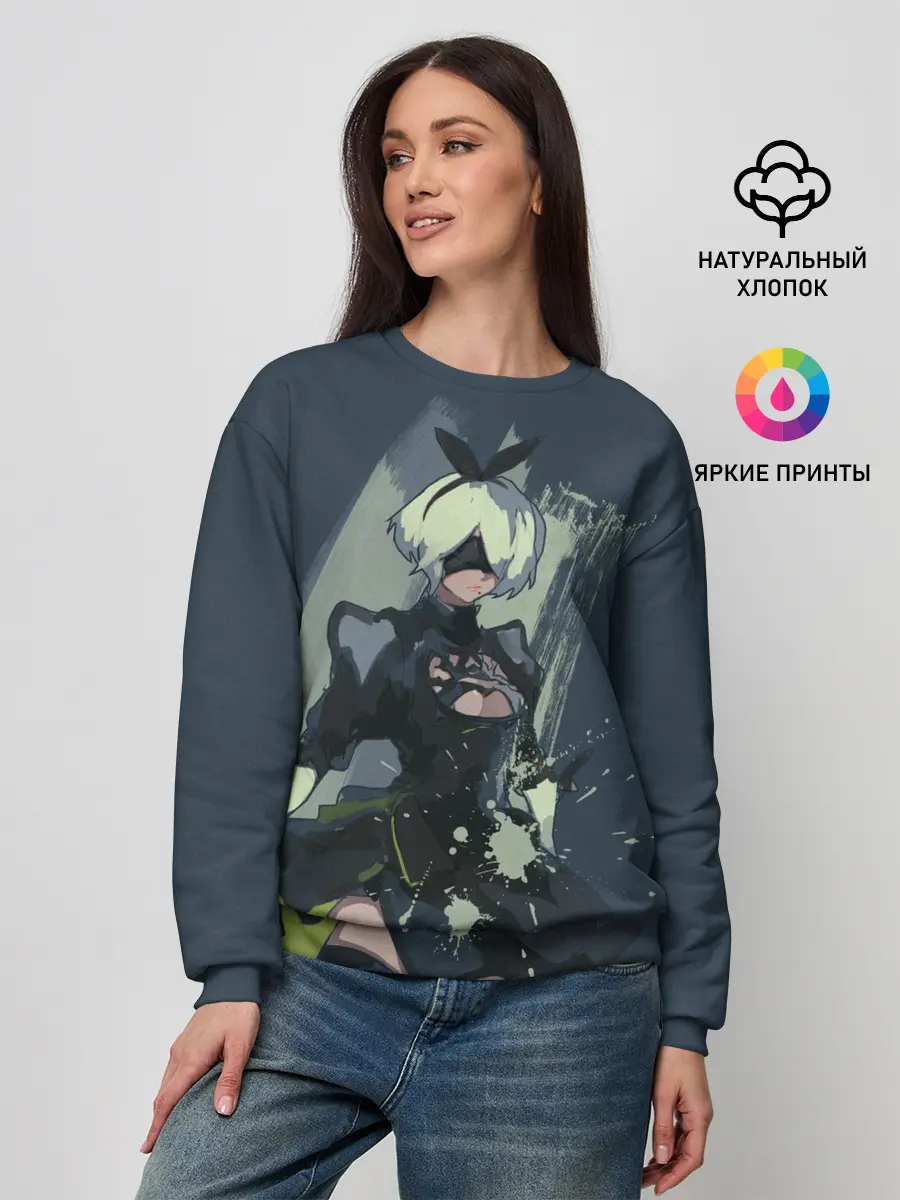 Женский свитшот / nier automata