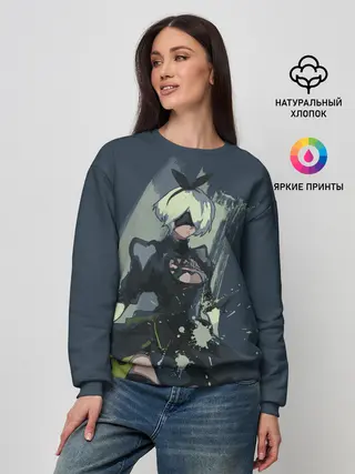 Женский свитшот / nier automata