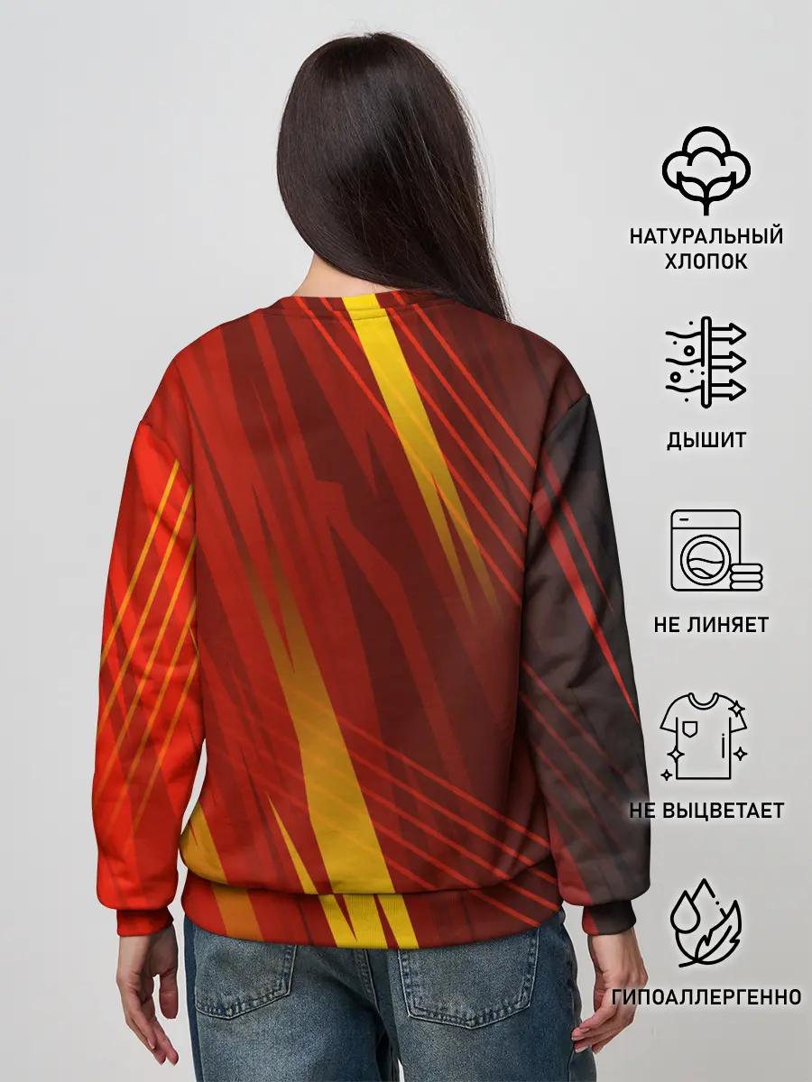 Женский свитшот / Red sport style