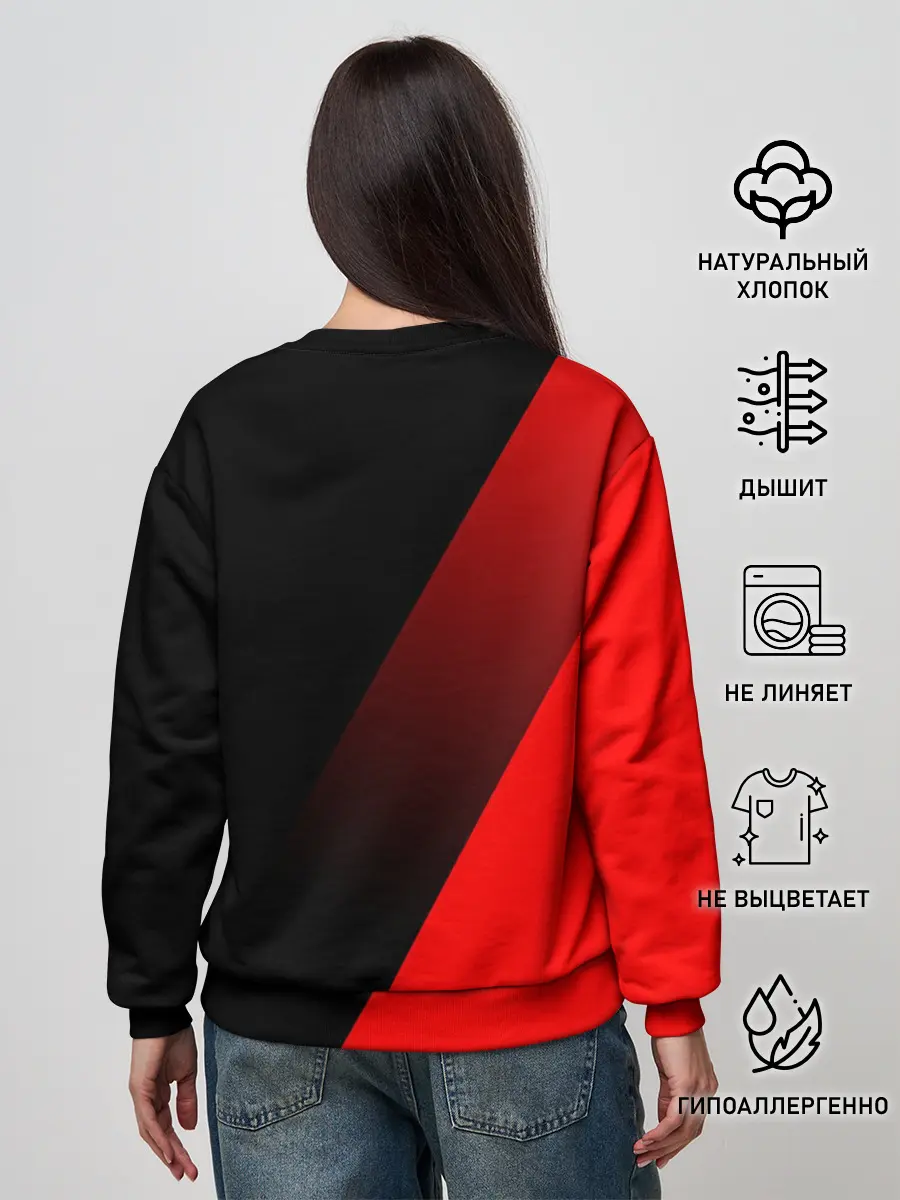 Женский свитшот / АТЛЕТИКО МАДРИД / ATLETICO