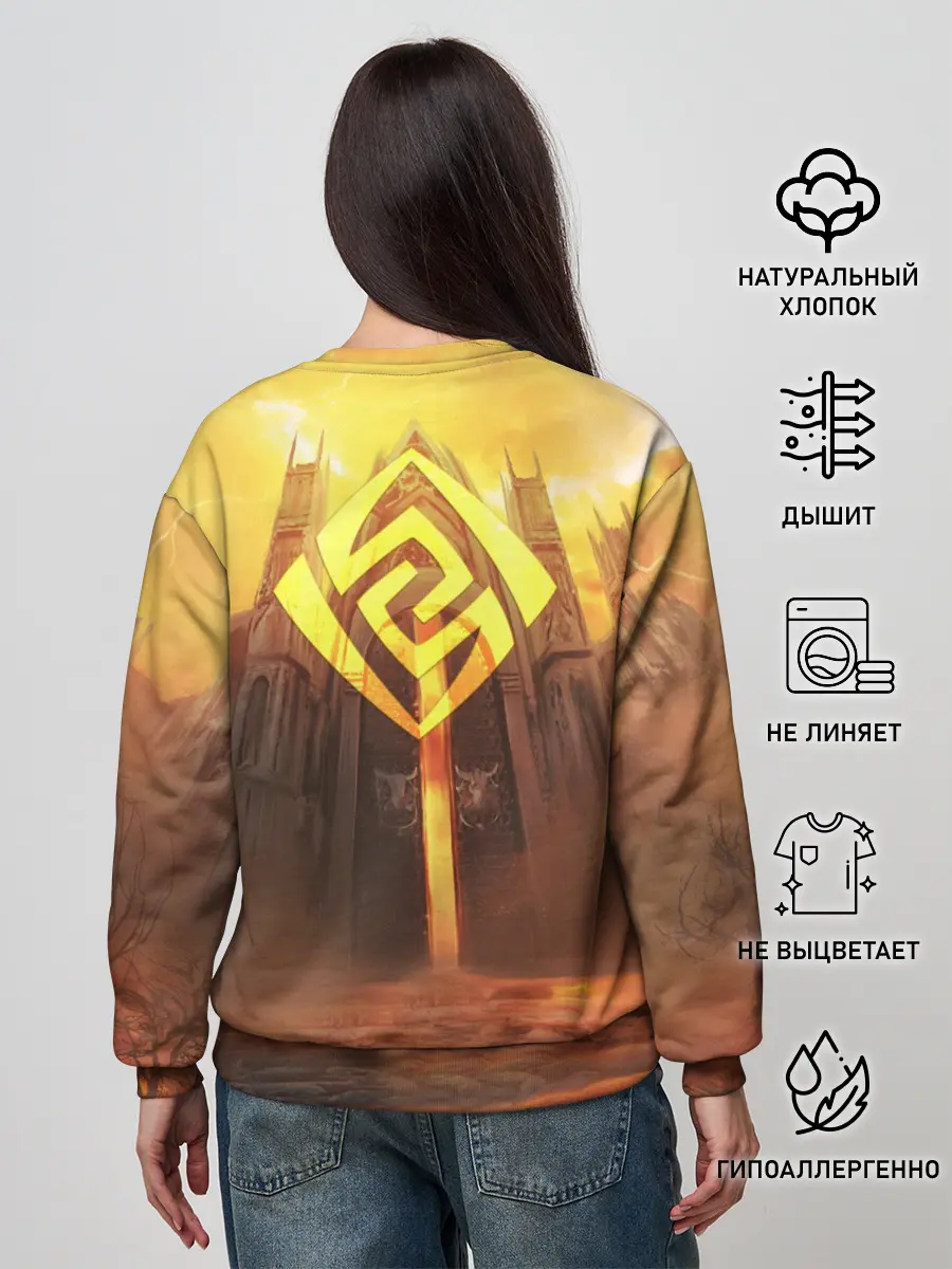 Женский свитшот / GENSHIN INPACT, Zhong li