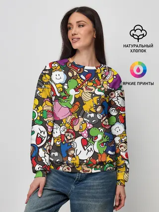 Женский свитшот / Capcom World