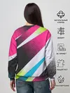 Женский свитшот / Sport style: Линии